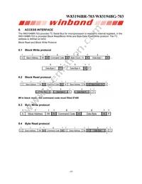 W83194BG-703 Datasheet Page 22