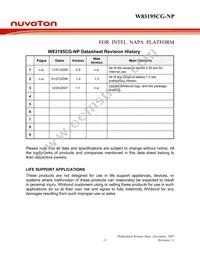 W83195CG-NP Datasheet Page 2