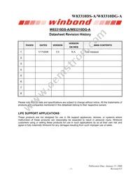 W83310DG-A Datasheet Page 2