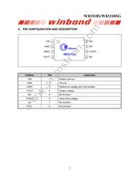 W83310SG TR Datasheet Page 5