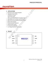 W83321G TR Datasheet Page 5
