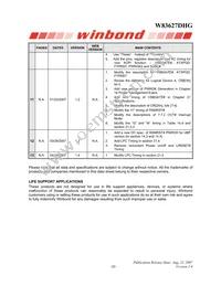 W83627DHG Datasheet Page 5