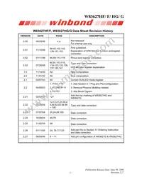 W83627G-AW Datasheet Page 2