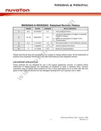 W83629AG Datasheet Page 2