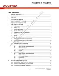 W83629AG Datasheet Page 3