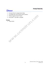 W83637HG-AW Datasheet Page 11