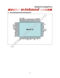 W83697UG Datasheet Page 8