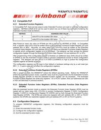 W83697UG Datasheet Page 23