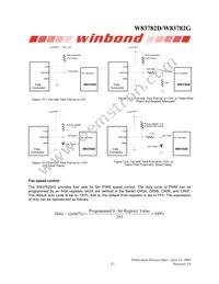 W83782G Datasheet Page 18