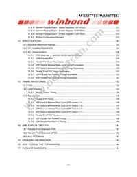 W83877TG Datasheet Page 7