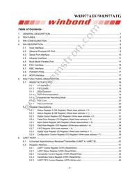 W83977ATG-AW Datasheet Page 3