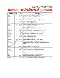 W83977ATG-AW Datasheet Page 16