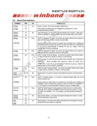 W83977ATG-AW Datasheet Page 18