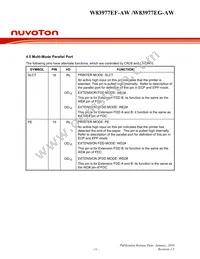 W83977EG-AW Datasheet Page 17