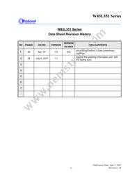 W83L351G Datasheet Page 2