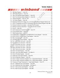 W83L784G Datasheet Page 4