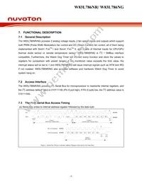 W83L786NG Datasheet Page 13