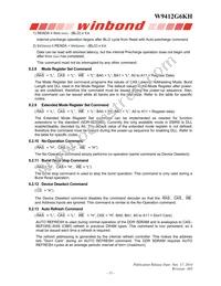 W9412G6KH-4 Datasheet Page 11