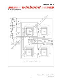 W9425G6KH-4 Datasheet Page 8