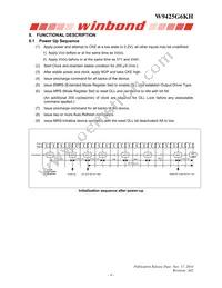 W9425G6KH-4 Datasheet Page 9