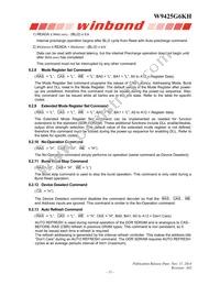 W9425G6KH-4 Datasheet Page 11