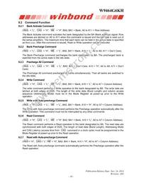 W9464G6KH-4 Datasheet Page 10