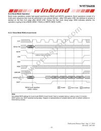 W957D6HBCX7I TR Datasheet Page 10