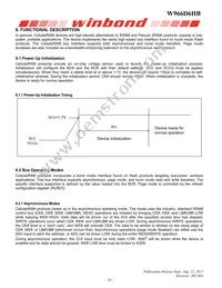 W966D6HBGX7I Datasheet Page 10