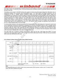 W966D6HBGX7I Datasheet Page 15