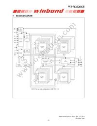 W9712G6KB25I Datasheet Page 8