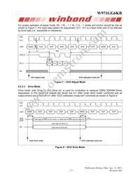 W971GG6KB25I TR Datasheet Page 17