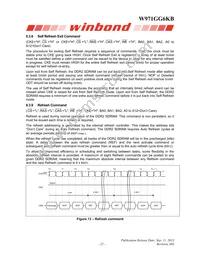 W971GG6KB25I TR Datasheet Page 22