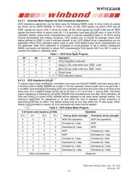 W971GG6SB25I TR Datasheet Page 16