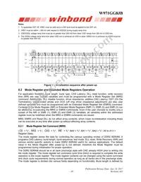 W971GG8JB25I Datasheet Page 10