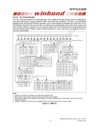 W971GG8JB25I Datasheet Page 12