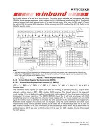 W971GG8KB25I TR Datasheet Page 11