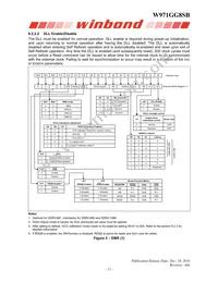 W971GG8SB25I Datasheet Page 12