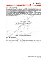 W971GG8SB25I Datasheet Page 18