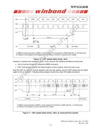 W971GG8SB25I Datasheet Page 19