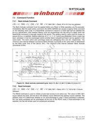 W9725G6JB25I Datasheet Page 20