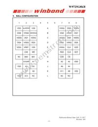 W9725G8KB25I Datasheet Page 6