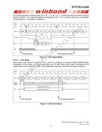 W972GG6JB-3I TR Datasheet Page 17