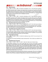 W972GG6JB-3I TR Datasheet Page 21