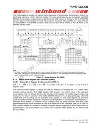 W972GG6KB25I Datasheet Page 11
