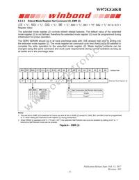 W972GG6KB25I Datasheet Page 13
