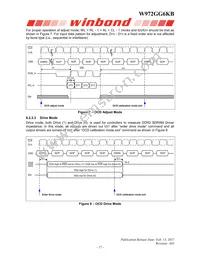 W972GG6KB25I Datasheet Page 17