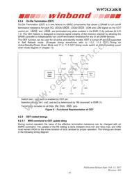 W972GG6KB25I Datasheet Page 18