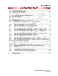 W972GG8JB-3 TR Datasheet Page 3