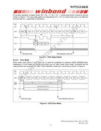 W972GG8KB25I Datasheet Page 17