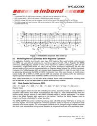 W972GG8KS-25 Datasheet Page 10